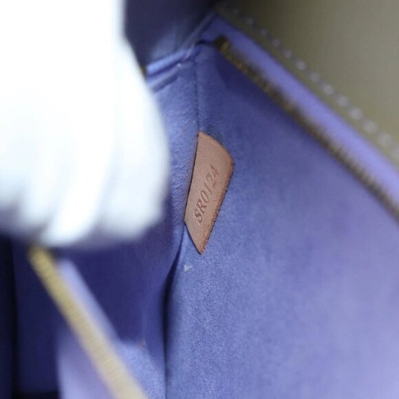 LOUIS VUITTON Monogram Vernis Monceau BB Hand Bag 2way Lila LV Auth 76912 - Picture 11 of 16